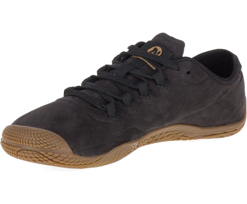 Tenis Senhora - Merrell Vapor Glove 3 Luna Couro - Pretas - OLU357296
